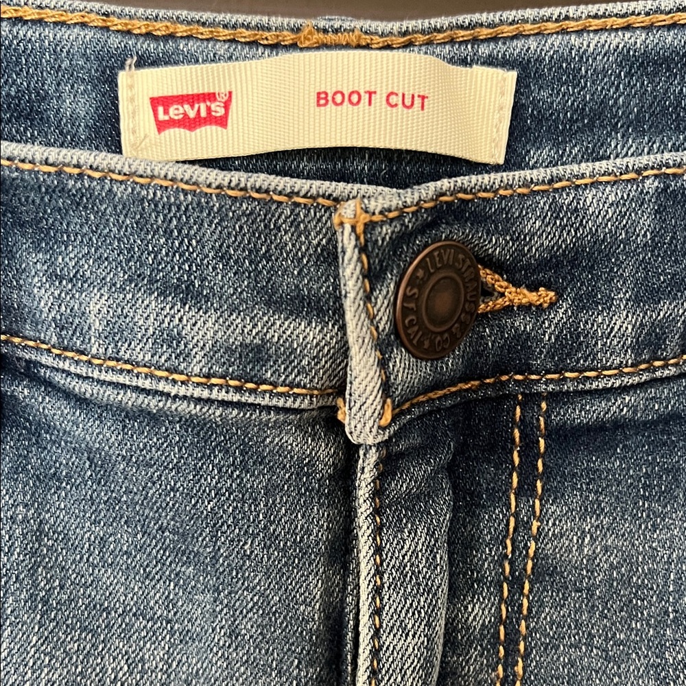 Levi's Classic Blue Boot Cut Jeans